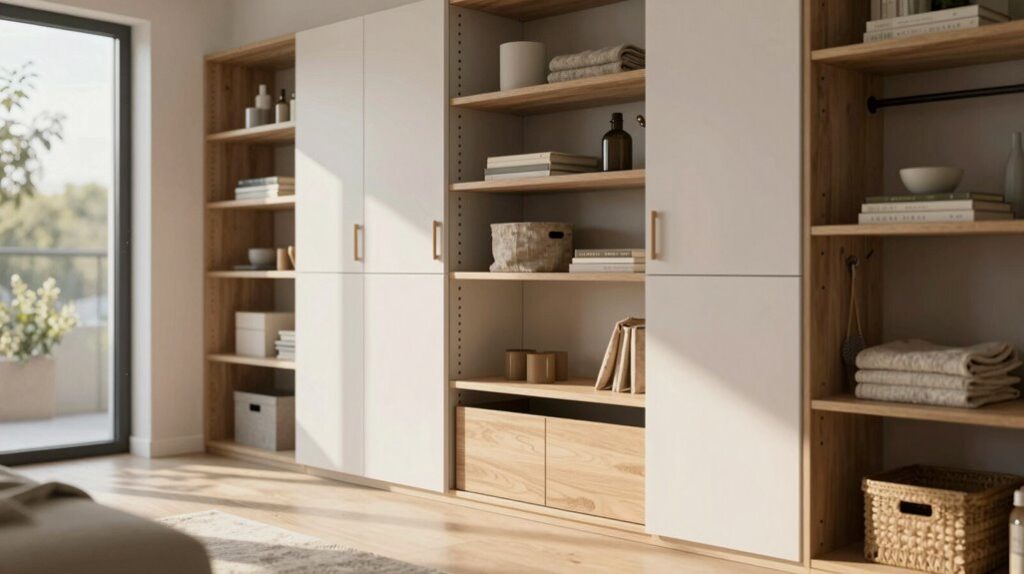 compact storage solutions apartment