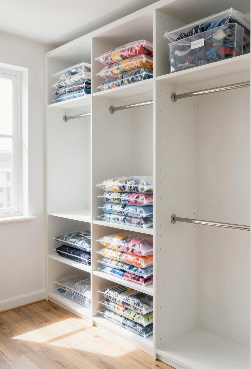 compress seasonal clothing efficiently