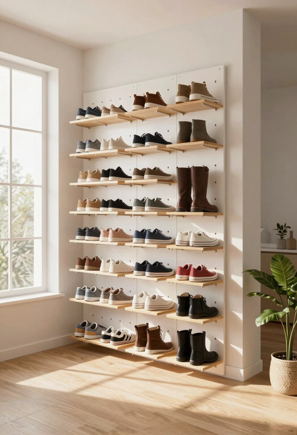 customizable shoe storage solution