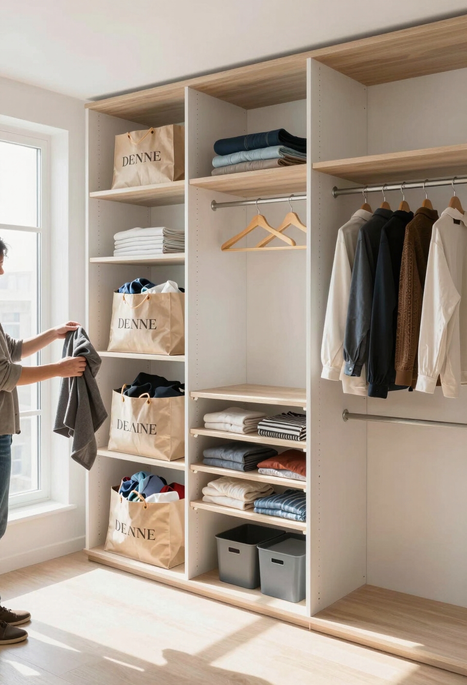 declutter for wardrobe essentials