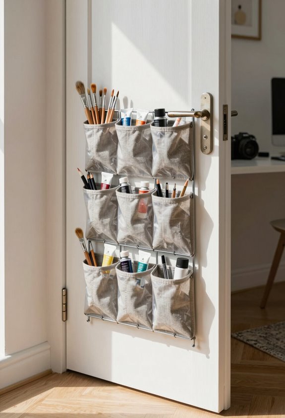 door mounted supply organization