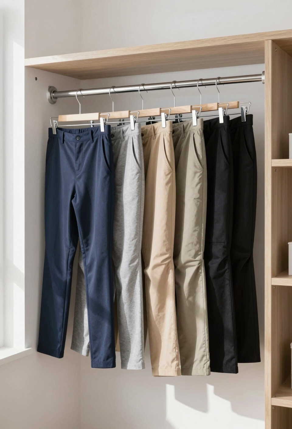 efficient pants organization method