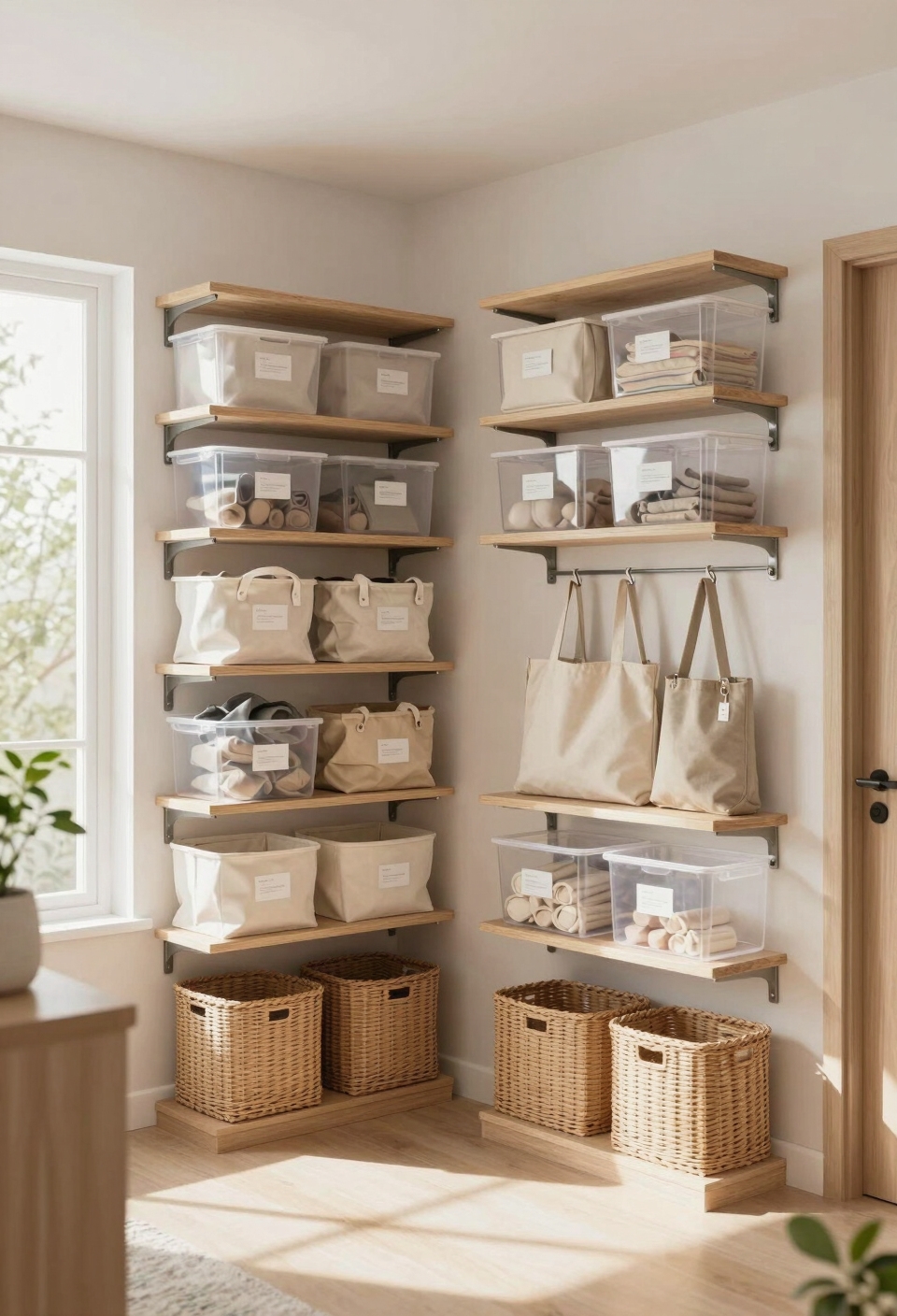 label bags for easy retrieval