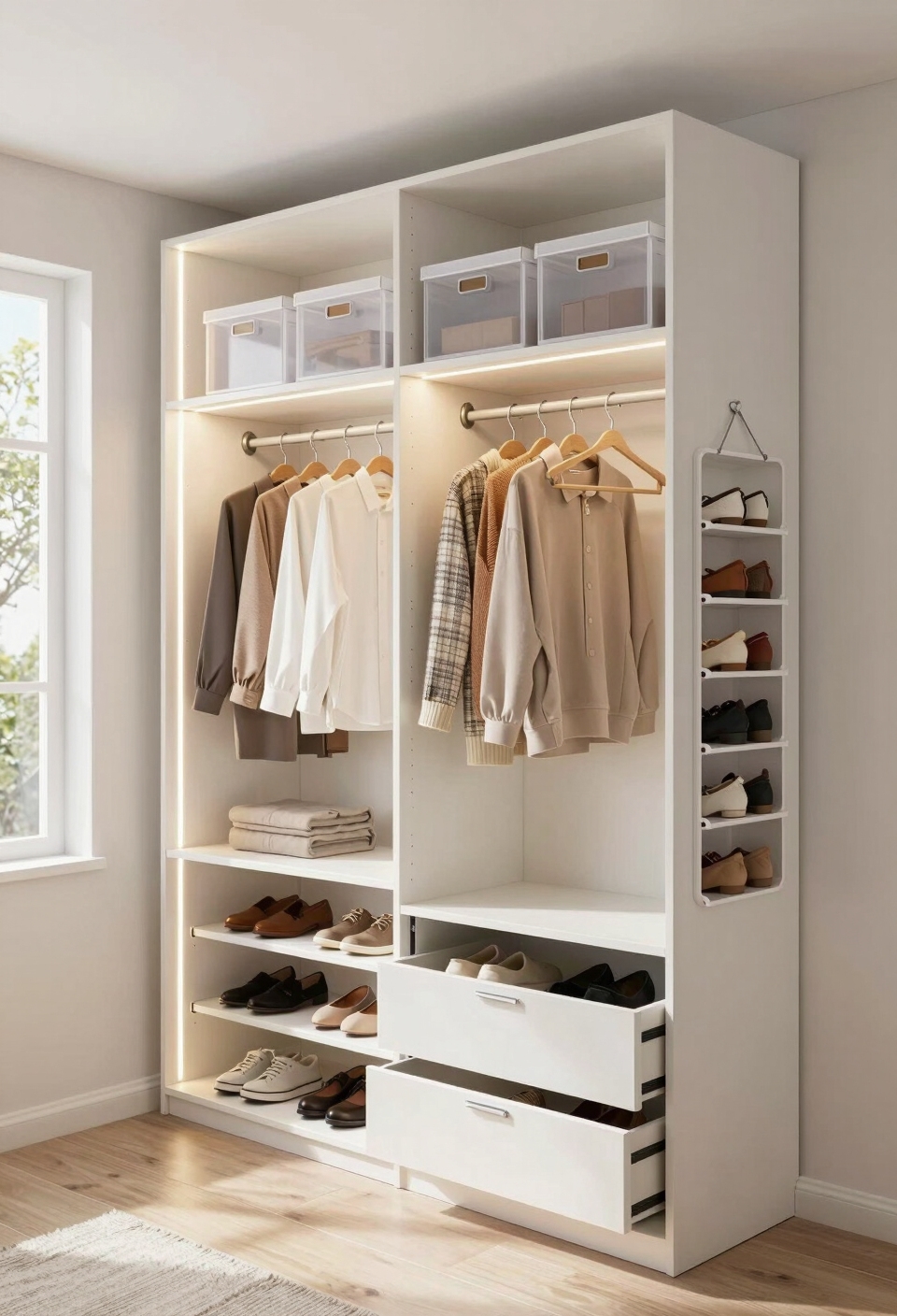 led closet lighting installation