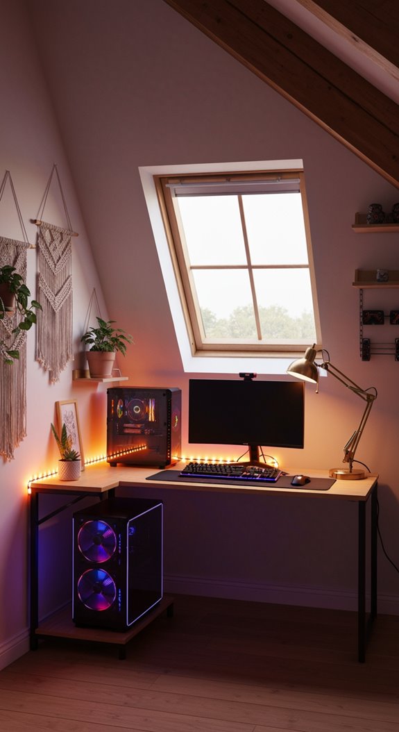 led strips enhance gaming ambiance