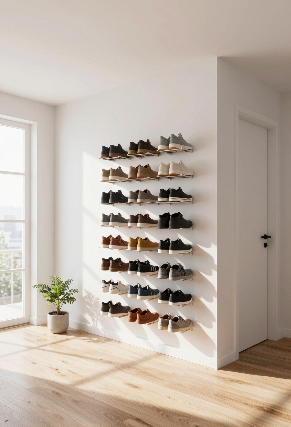 magnetic racks for storage