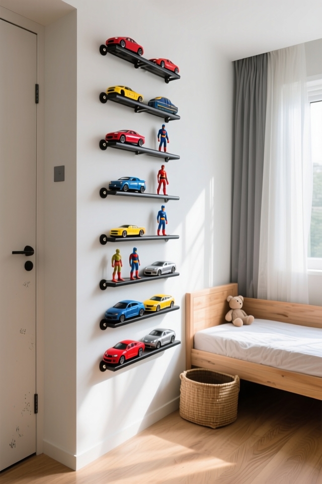 magnetic toy display solution