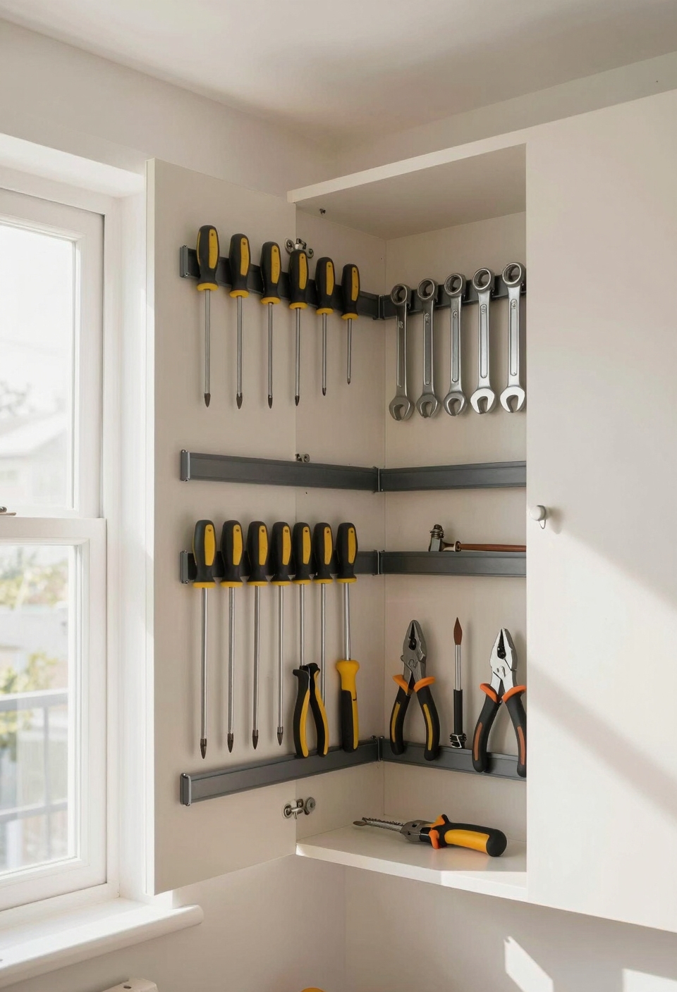 maximize cabinet organization efficiently