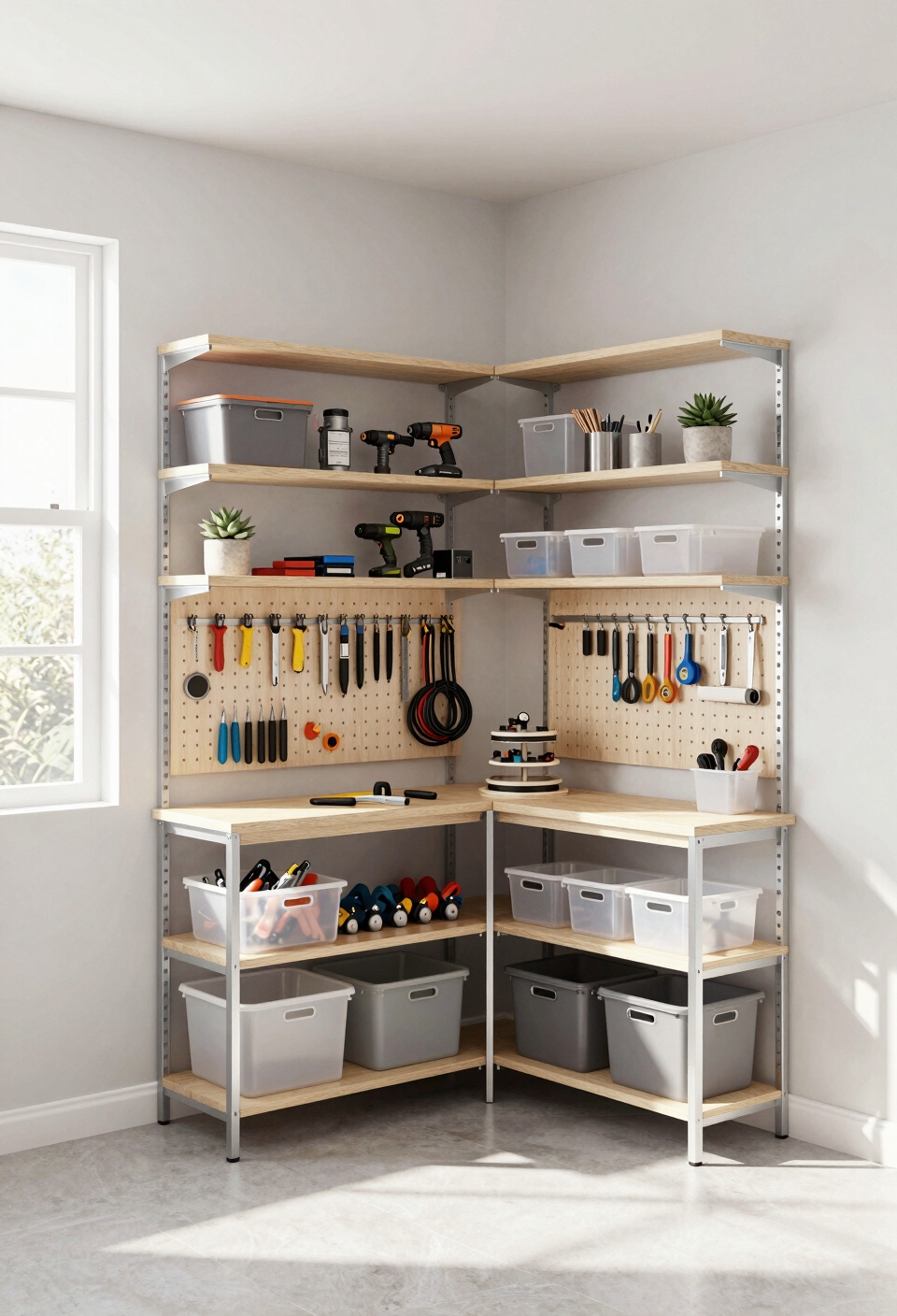 maximize corner storage efficiently