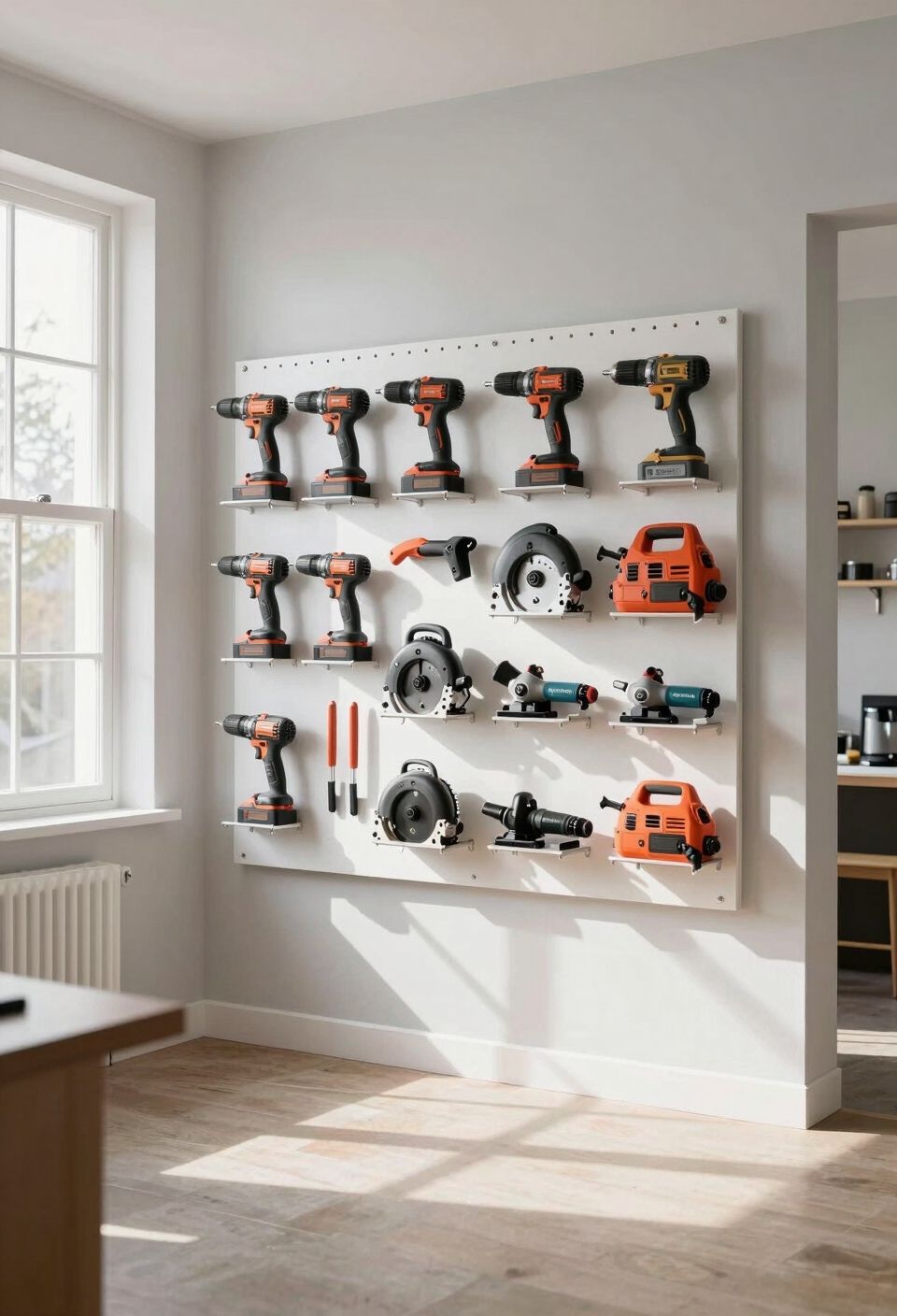 maximize space with hooks