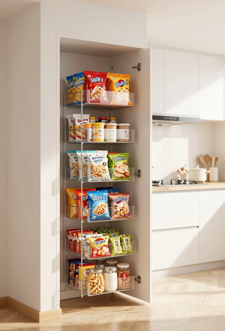 maximize vertical pantry storage
