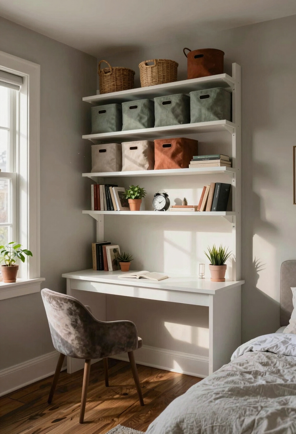 maximize vertical storage space