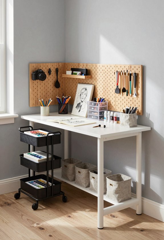 optimize under desk storage solutions