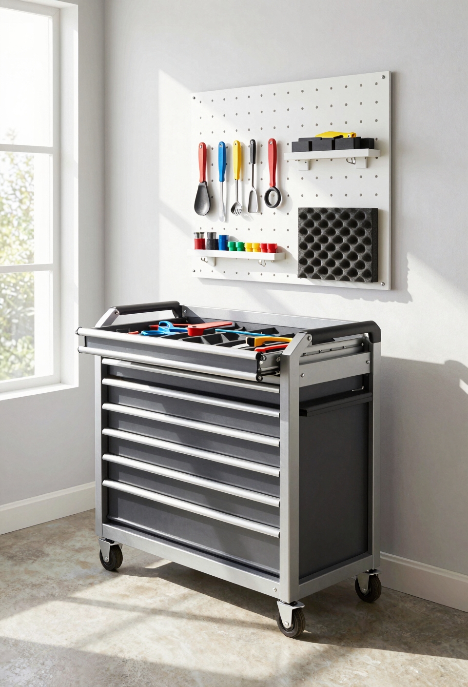 rolling tool cart advantages