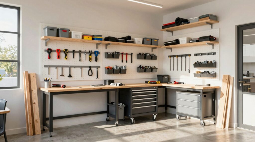 space saving tool organization tips