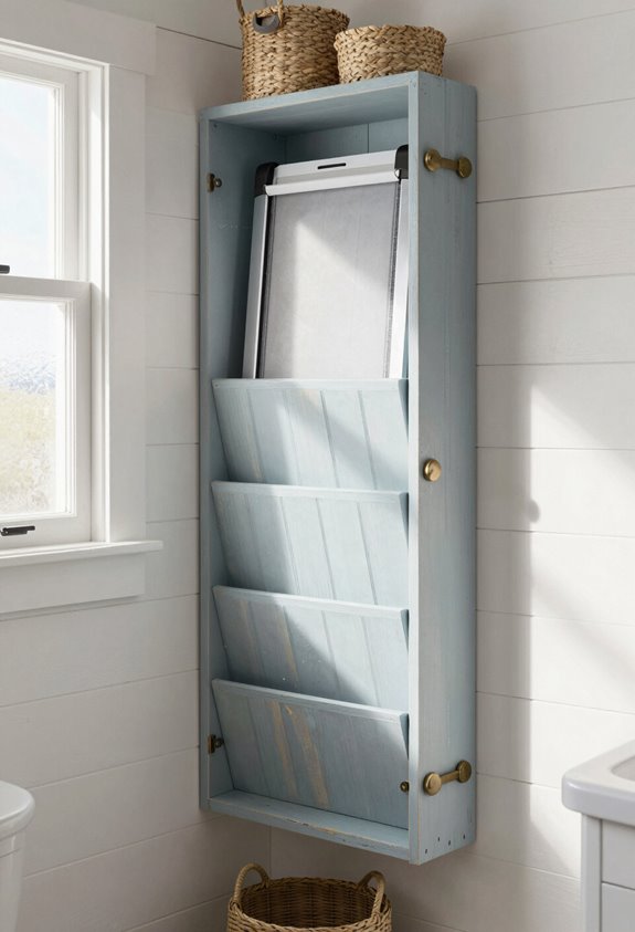 store mats vertically safe