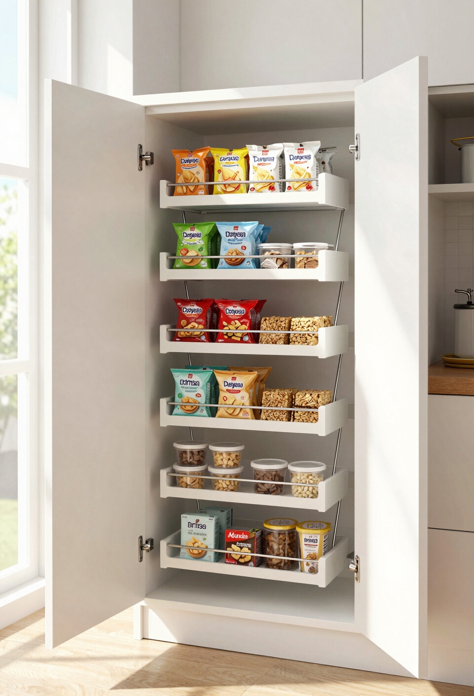 tension rods for shelving