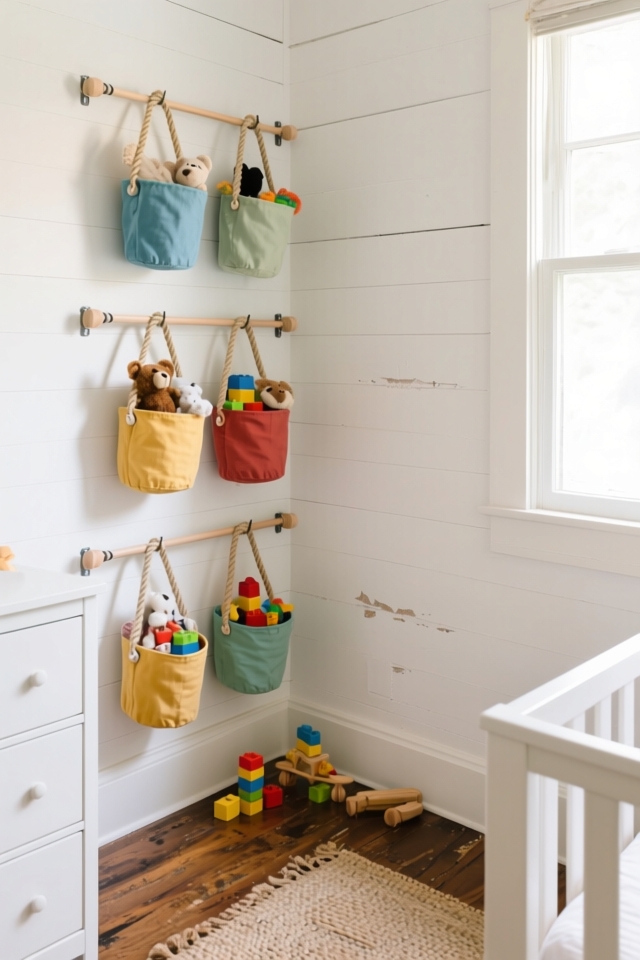 vertical space toy storage