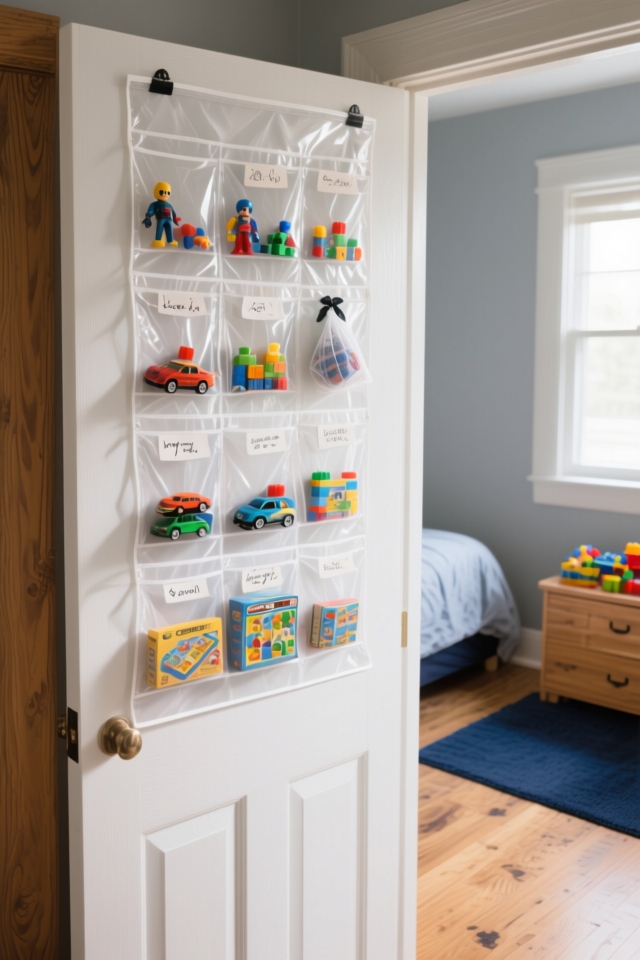 vertical space toy storage