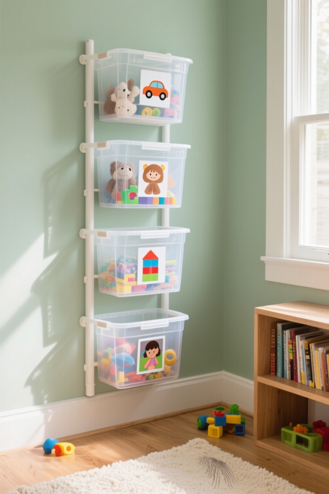 visual toy storage solution