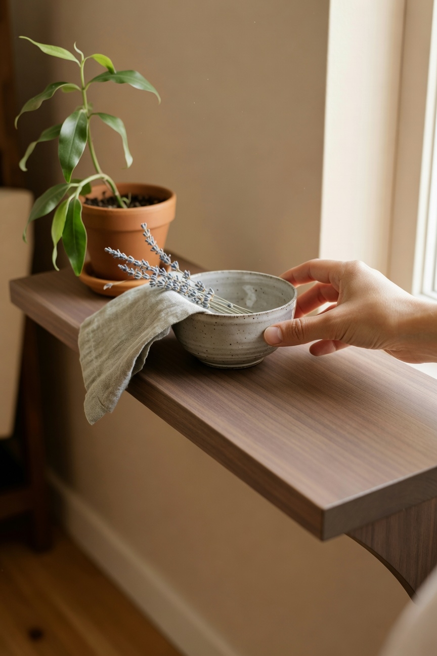 organic texture shelf backdrop