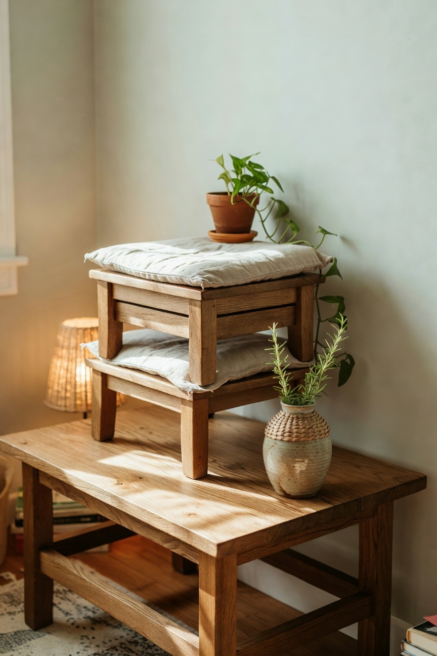 stackable multifunctional coffee table