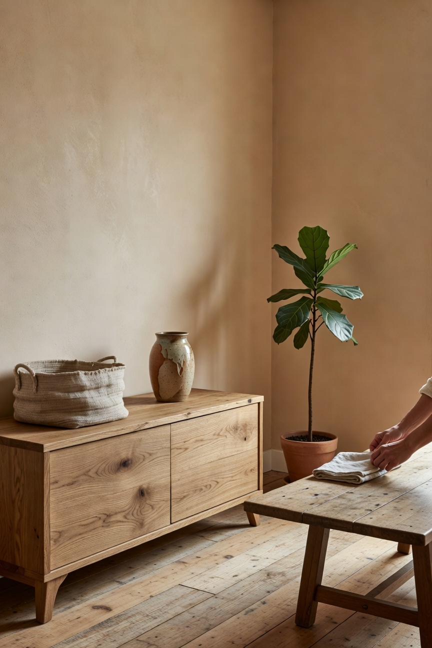 warm sand enhances studio cohesion