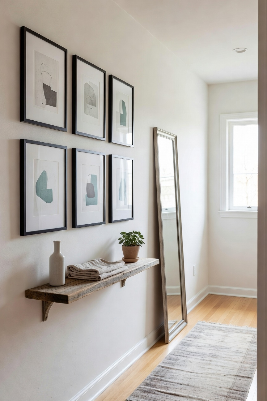 color coordinated grid arrangement