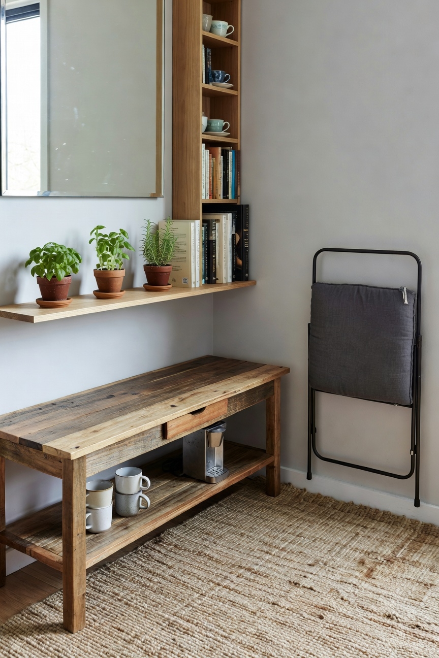 cozy coffee break space