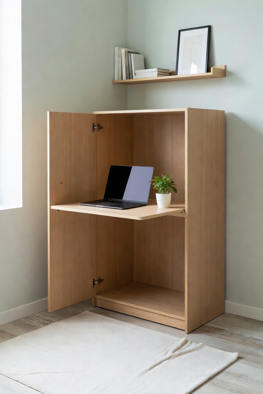 fold down work surface safety