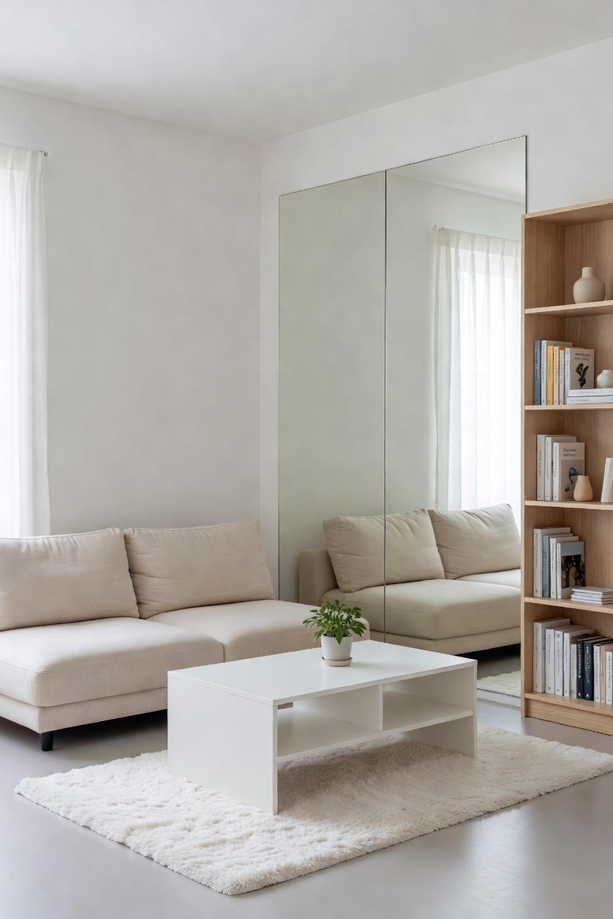 light colors enhance openness