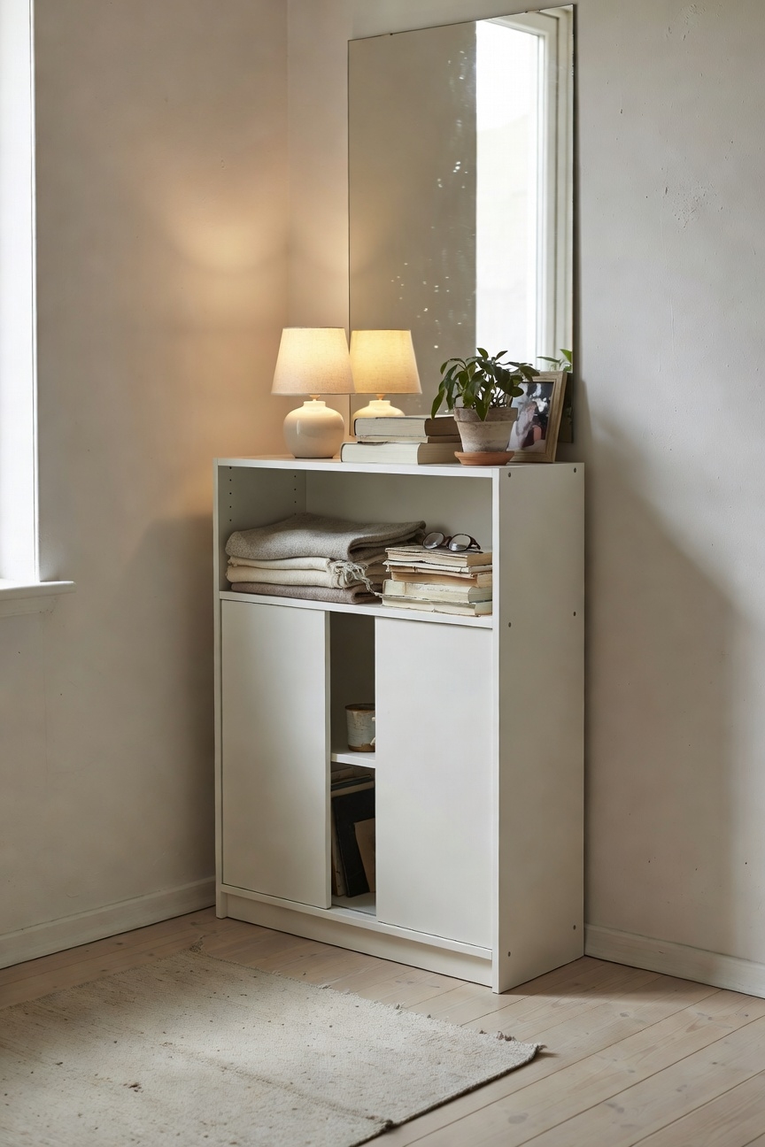 light colors enhance spaciousness