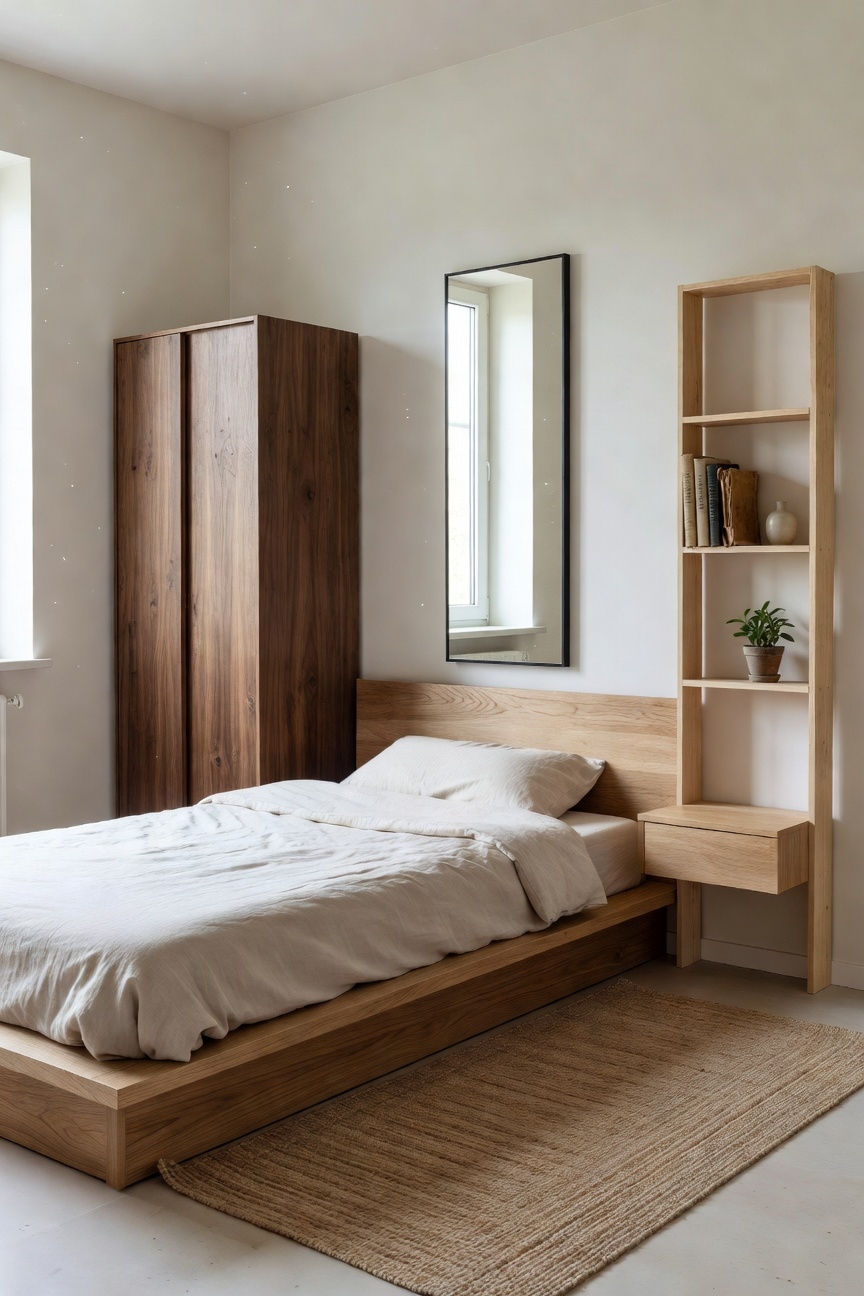 maximize small bedroom space
