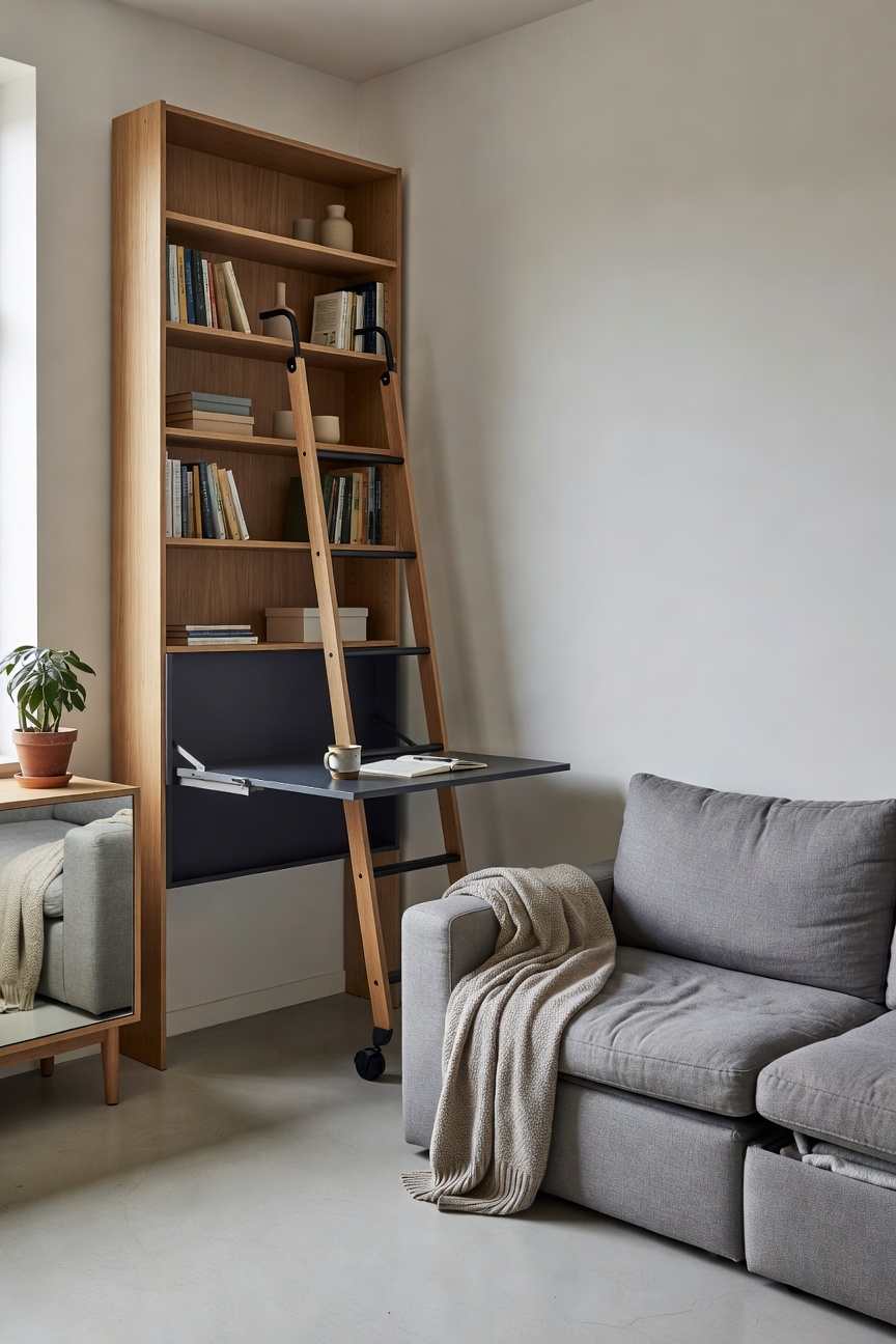 maximize space with multifunctional furniture