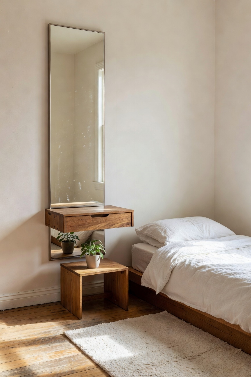 mirror doubles visual space