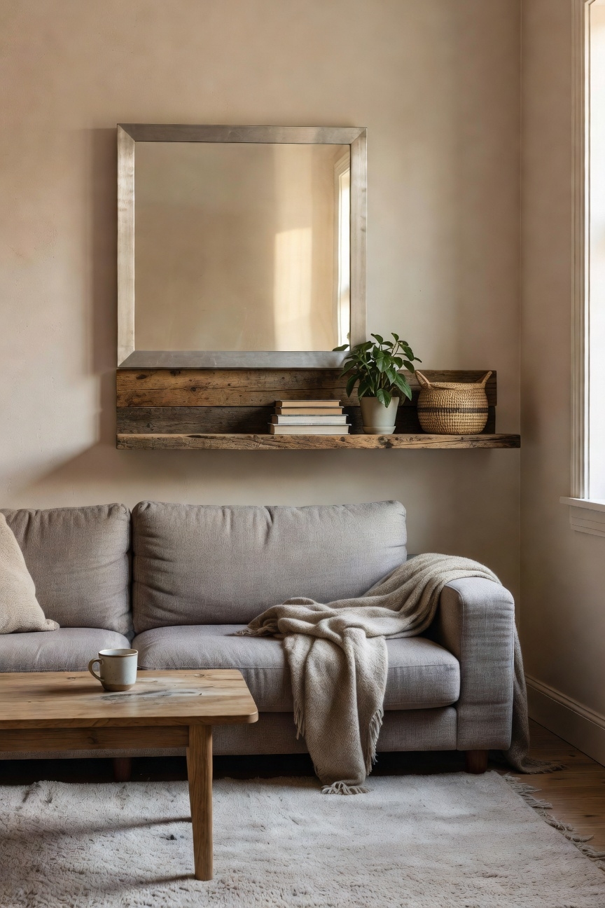 mirror with integrated lighting