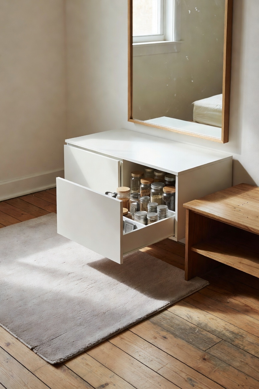 pull out steel pantry shelf