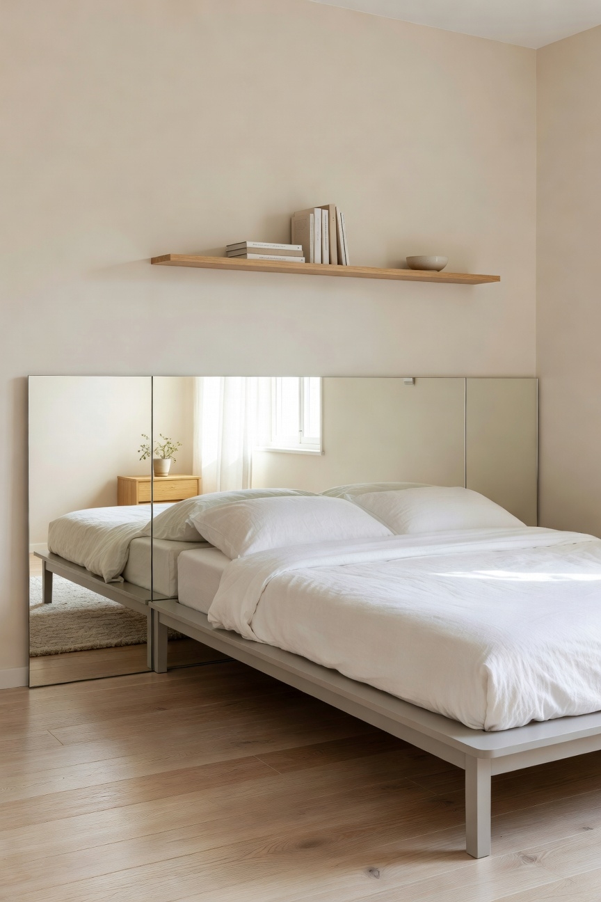 reflective bright spacious illusion