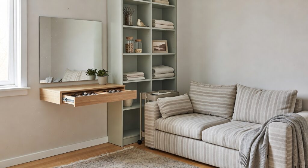 small space dressing solutions