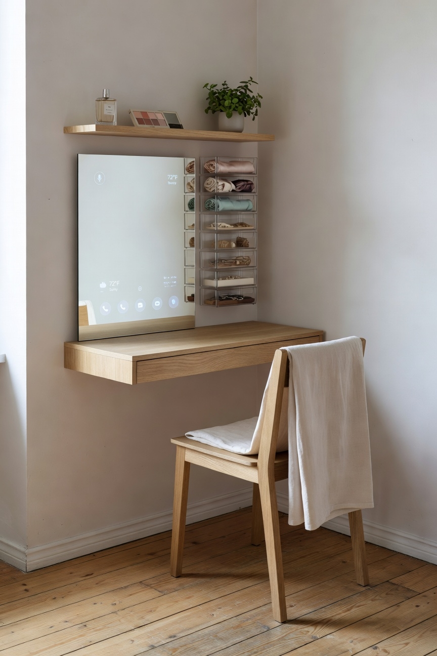 smart mirror with assistant