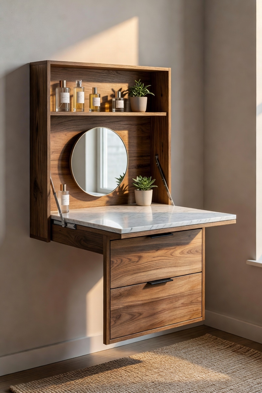 space saving dual use furniture