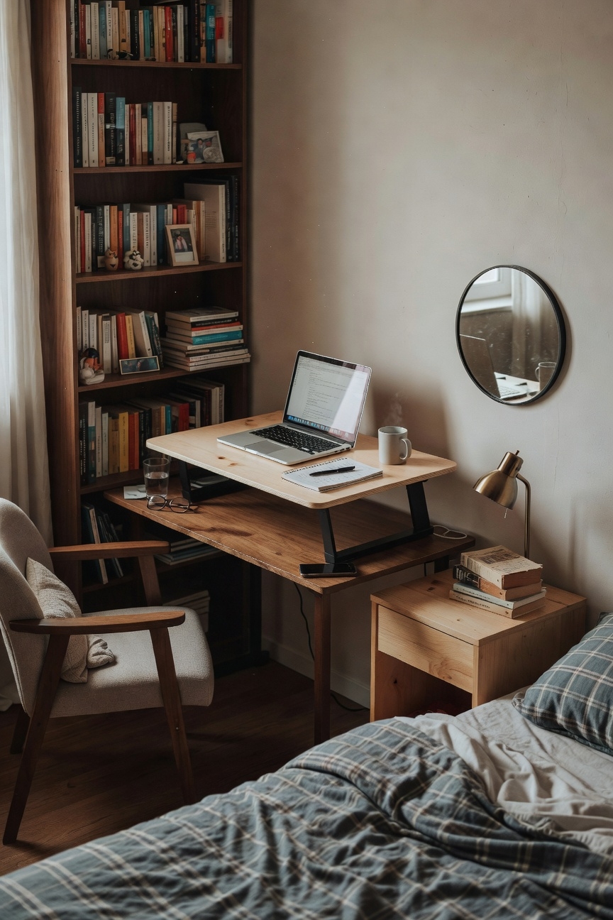 space saving ergonomic converter