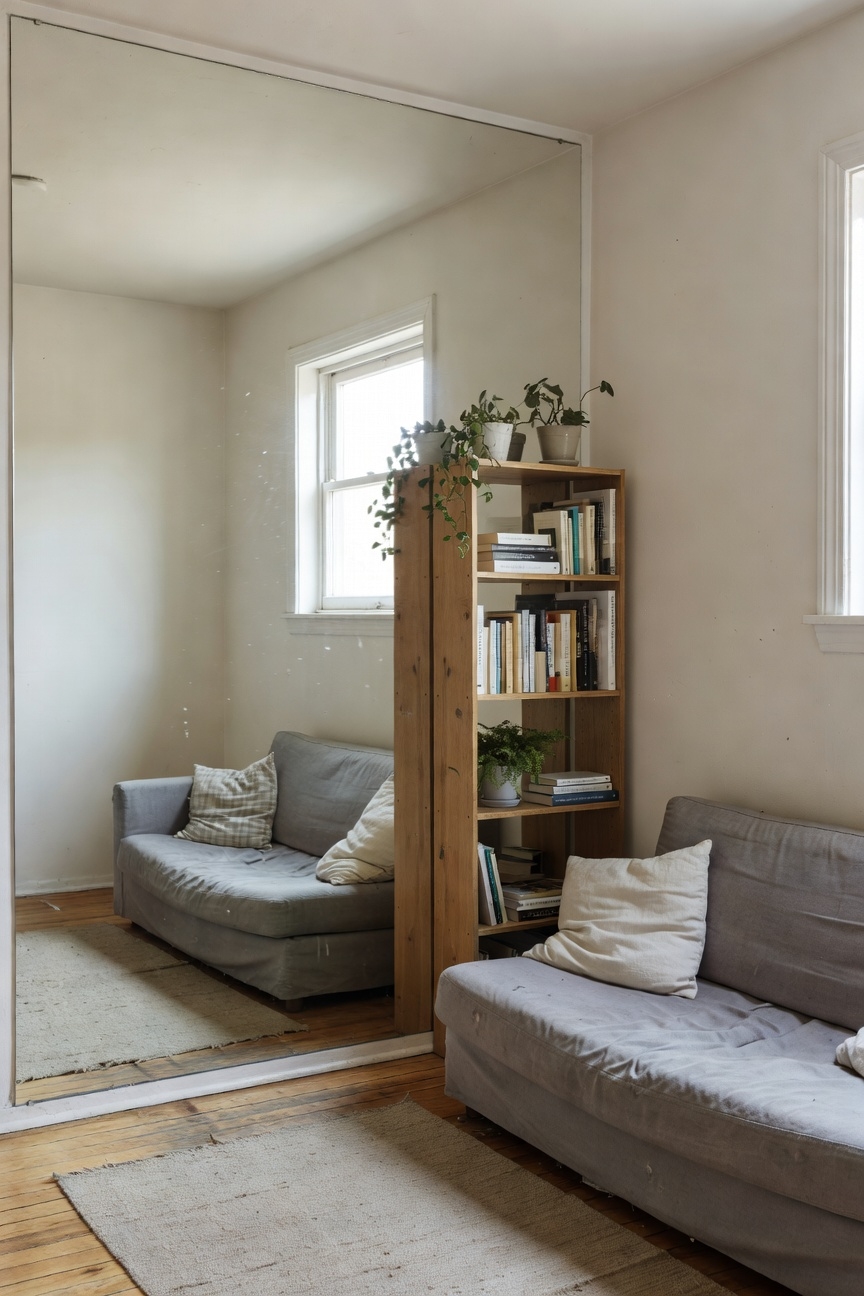 tall safe decorative mirror