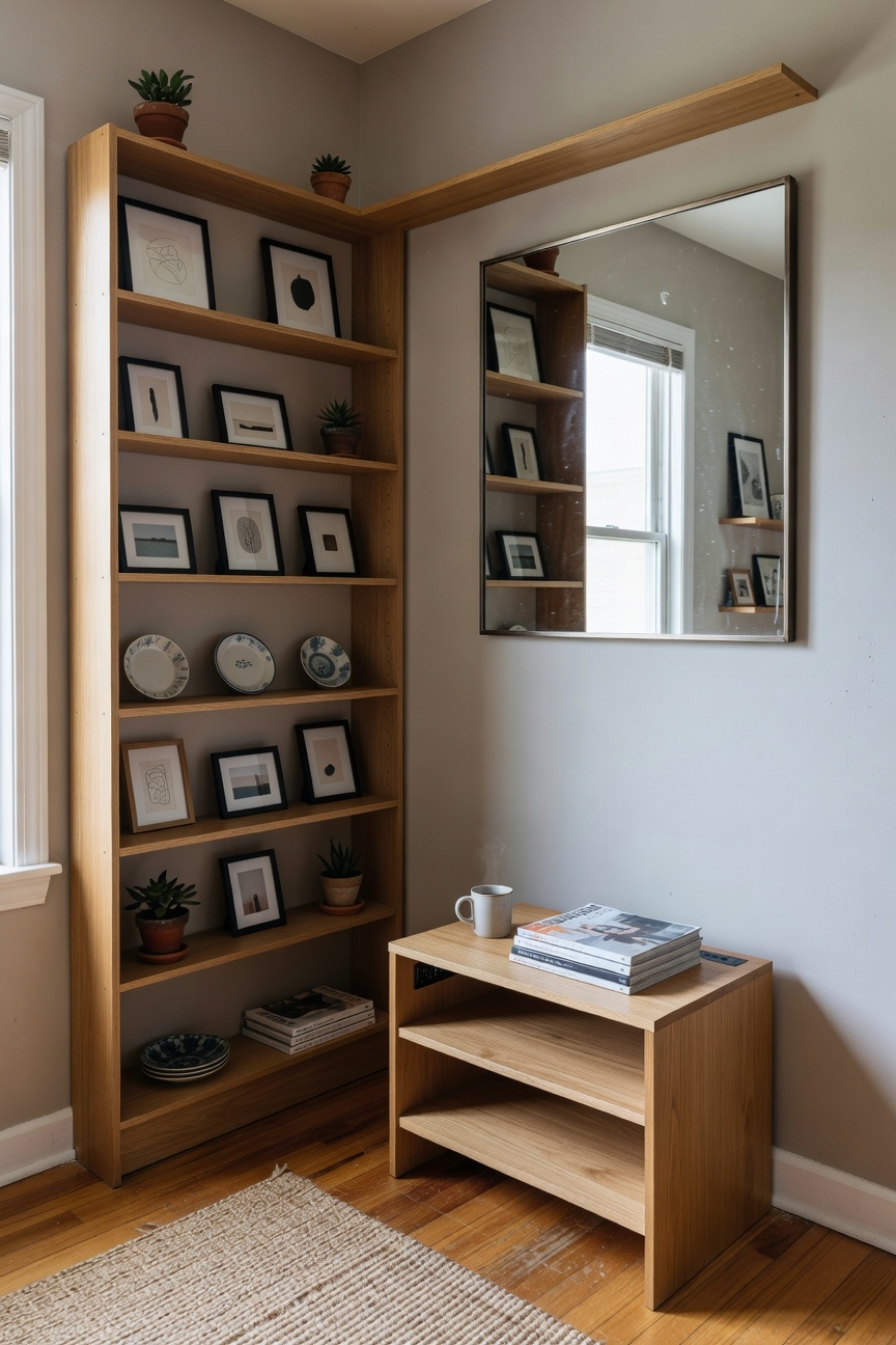tight corner gallery ideas