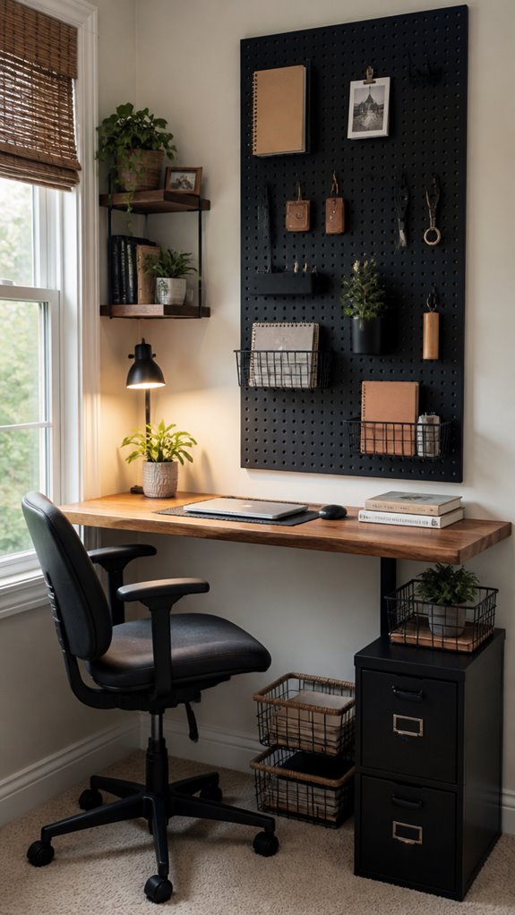 accessible organized workspace essentials
