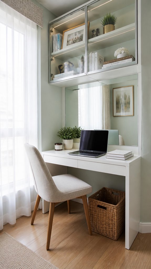 bright spacious office illusion