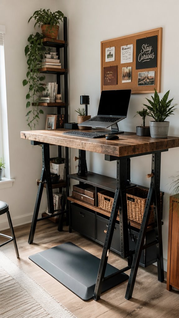 build adjustable ergonomic desk