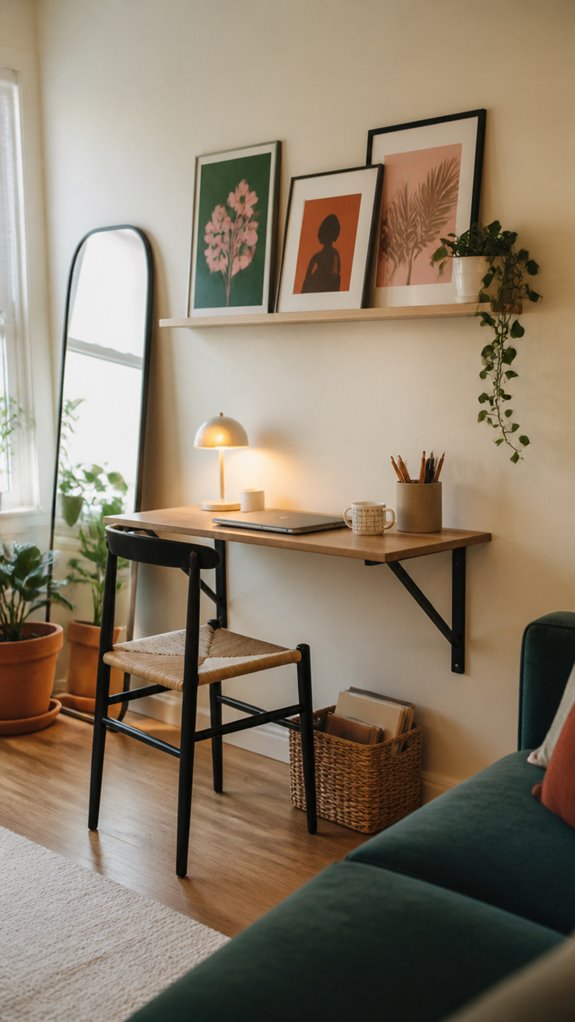 colorful focal art accents