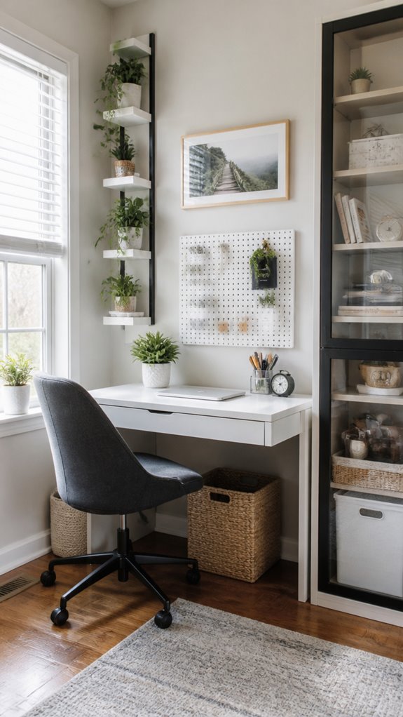 compact office greenery boost