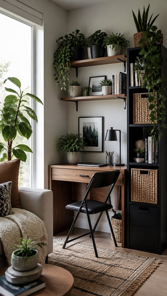 compact plants create tranquility